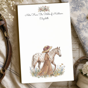 Horse Lover Gift Stationery Post-it Notes