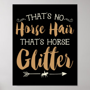 Horse Lover Gift Women Equestrian Girl Horseback R Poster