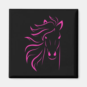 Horse Lover Gifts Womens Equestrian Men Horseback Magnet