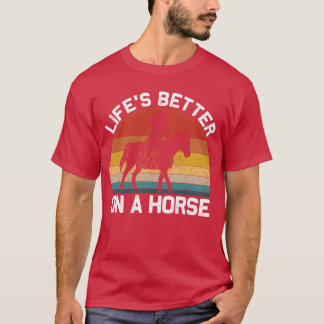 Horse Lover Girl friend T-Shirt