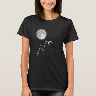 Horse lover, girl horse moonlight women girls hors T-Shirt