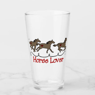 Horse Lover Glass