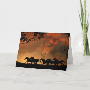 Horse Lover Happy Birthday Card