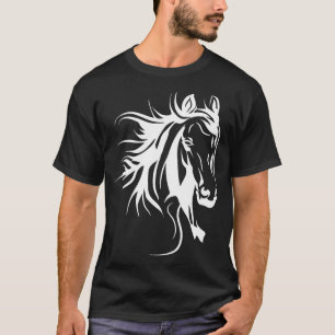 Horse Lover Horse Head Horses T-Shirt