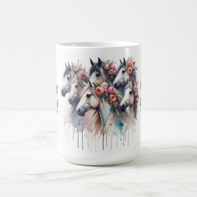 Horse Lover Horse Mom Equestrian Mug (Center)