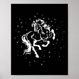 Horse Lover Horseback Riding Girls Teen Kids Women Poster