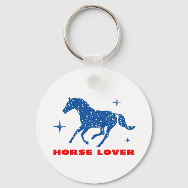 Horse Lover Key Ring (Front)
