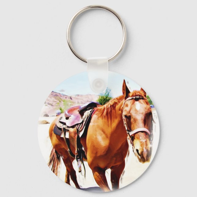 Horse Lover_ Key Ring (Front)