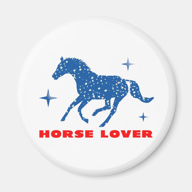 Horse Lover Magnet (Front)