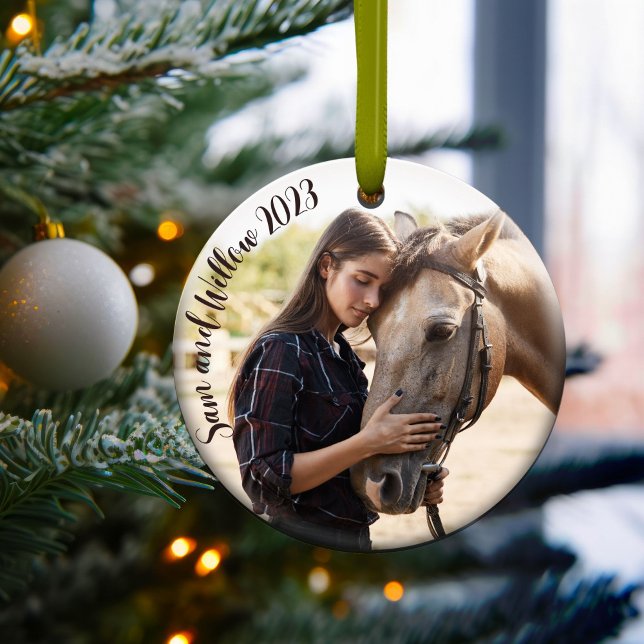 Horse Lover Ornament Gift (Creator Uploaded)