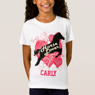 Horse Lover Personalised Carly T-Shirt