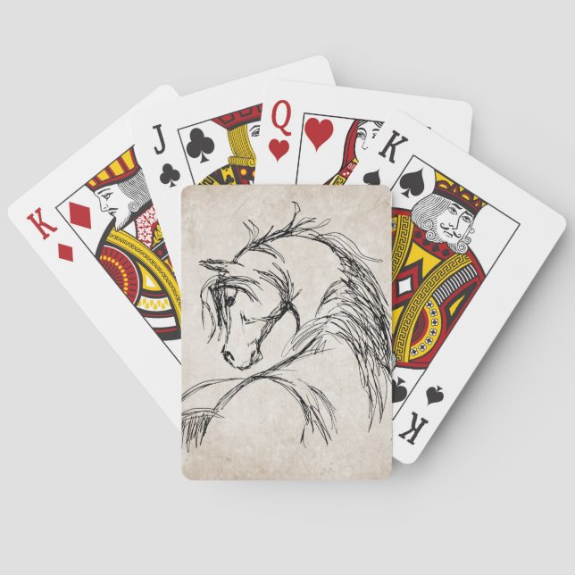 Horse Lover Playing Cards (Back)