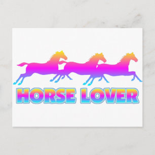 Horse Lover Postcard