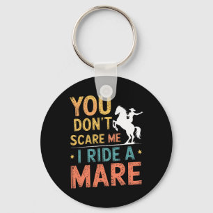 Horse Lover Riding Equestrian Horseback Rider Wome Key Ring