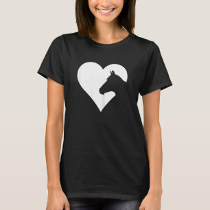 Horse lover T-Shirt gift for girls & women who lov