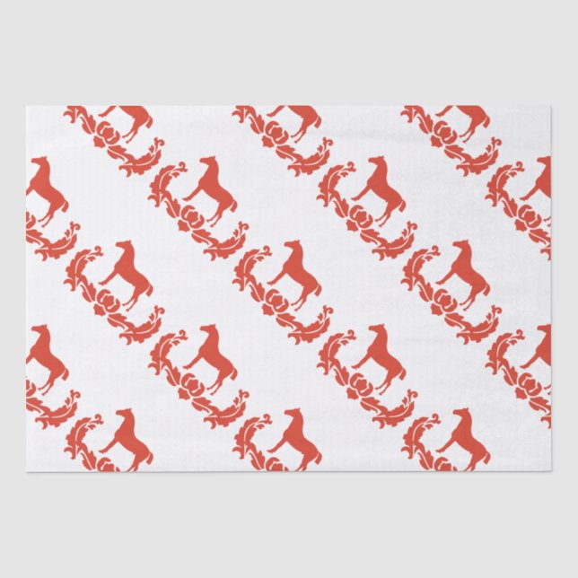 Horse Lover Tissue Paper (Front)