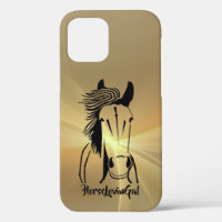 Horse Lover's Apple IPhone 12 (Tough) Phone Case