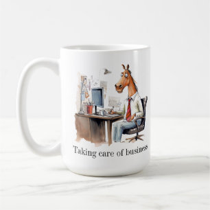Horse lovers business mug. coffee mug