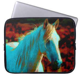 Horse-lover's Equine Animal-lover's Gift Laptop Sleeve