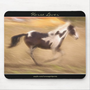 Horse-lover's Equine Animal-lover's Gift Mouse Mat