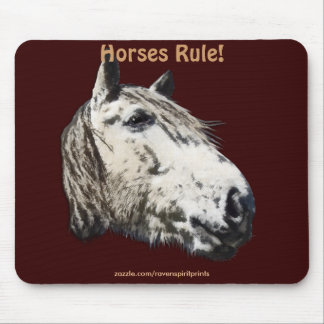 Horse-lover's Equine Animal-lover's Gift Mouse Mat