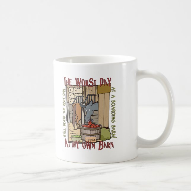 Horse Lovers Gifts Coffee Mug (Right)