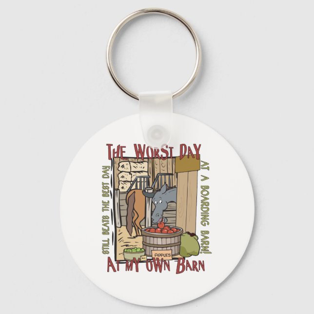 Horse Lovers Gifts Key Ring (Front)