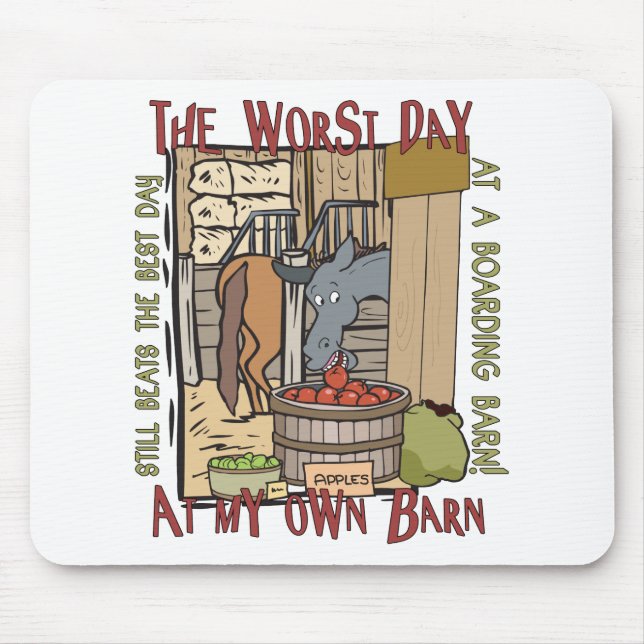 Horse Lovers Gifts Mouse Mat (Front)