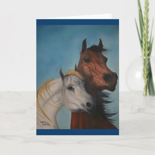Horse Lovers Holiday Card