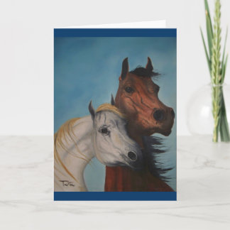 Horse Lovers Holiday Card