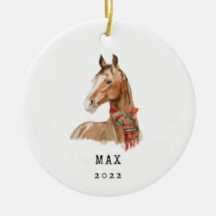 Horse Lovers Horse Memorial Ornament