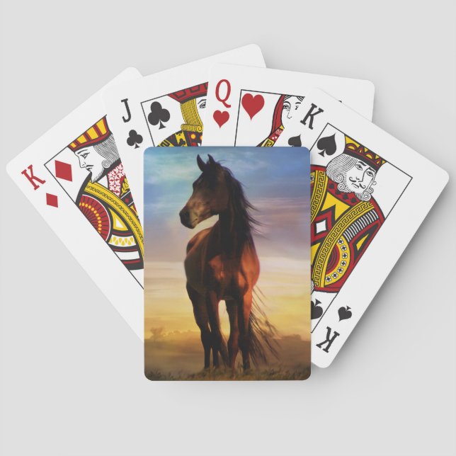 Horse Lover's Playing Cards (Back)