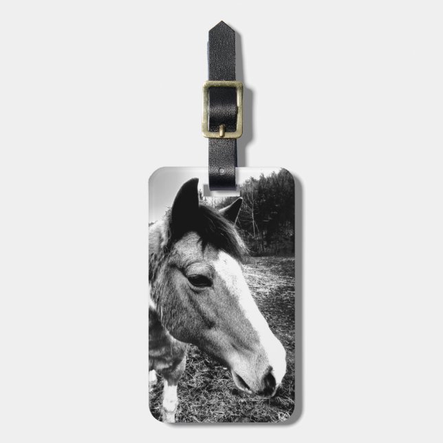Horse Luggage Tag (Front Vertical)
