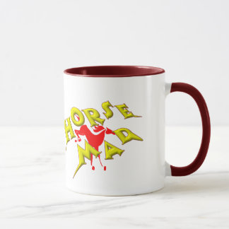Horse mad mugs