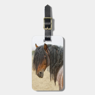 Horse Mane Luggage Tag
