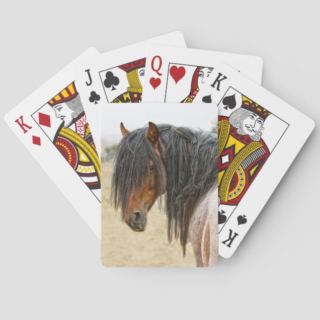 Horse Mane Playing Cards (Back)