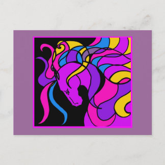 Horse Mania Postcard