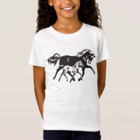 Horse Mare Colt Girls Horses Equestrian Cowgirl