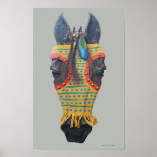 Horse Mask 2 Poster