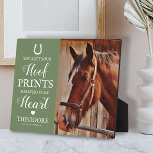 Horse Memorial - Equestrian Green Plaque