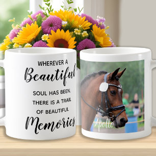 Horse Memorial Equestrian Photo Coffee Mug