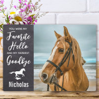 Horse Memorial Equine Photo