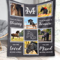 Horse Memorial Pet Loss Personalised 6 Picture
