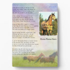 Horse Memorial Rainbow Bridge for Horse Customise