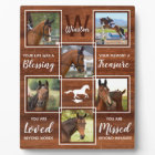 Horse Memorial Unique Photo Collage