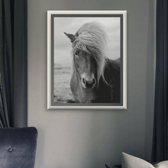 Horse Modern Farmhouse Cabin Western Poster (Creator Uploaded)