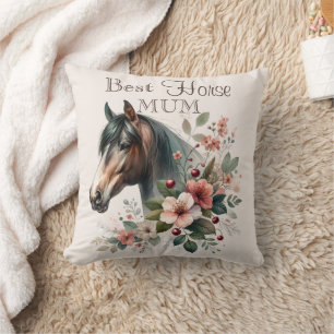 Horse Mom (Mum) Cushion