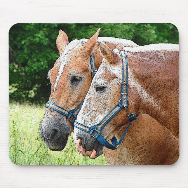 Horse Mouse Mat (Front)
