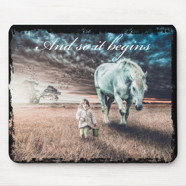 Horse Mouse Pad (Front)