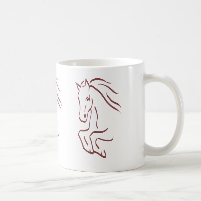 Horse mug (Right)